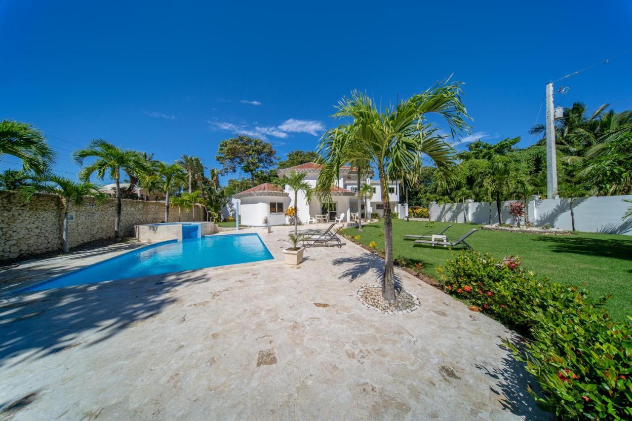 Casa Blanca - White House Lägenhet Cabarete Exteriör bild