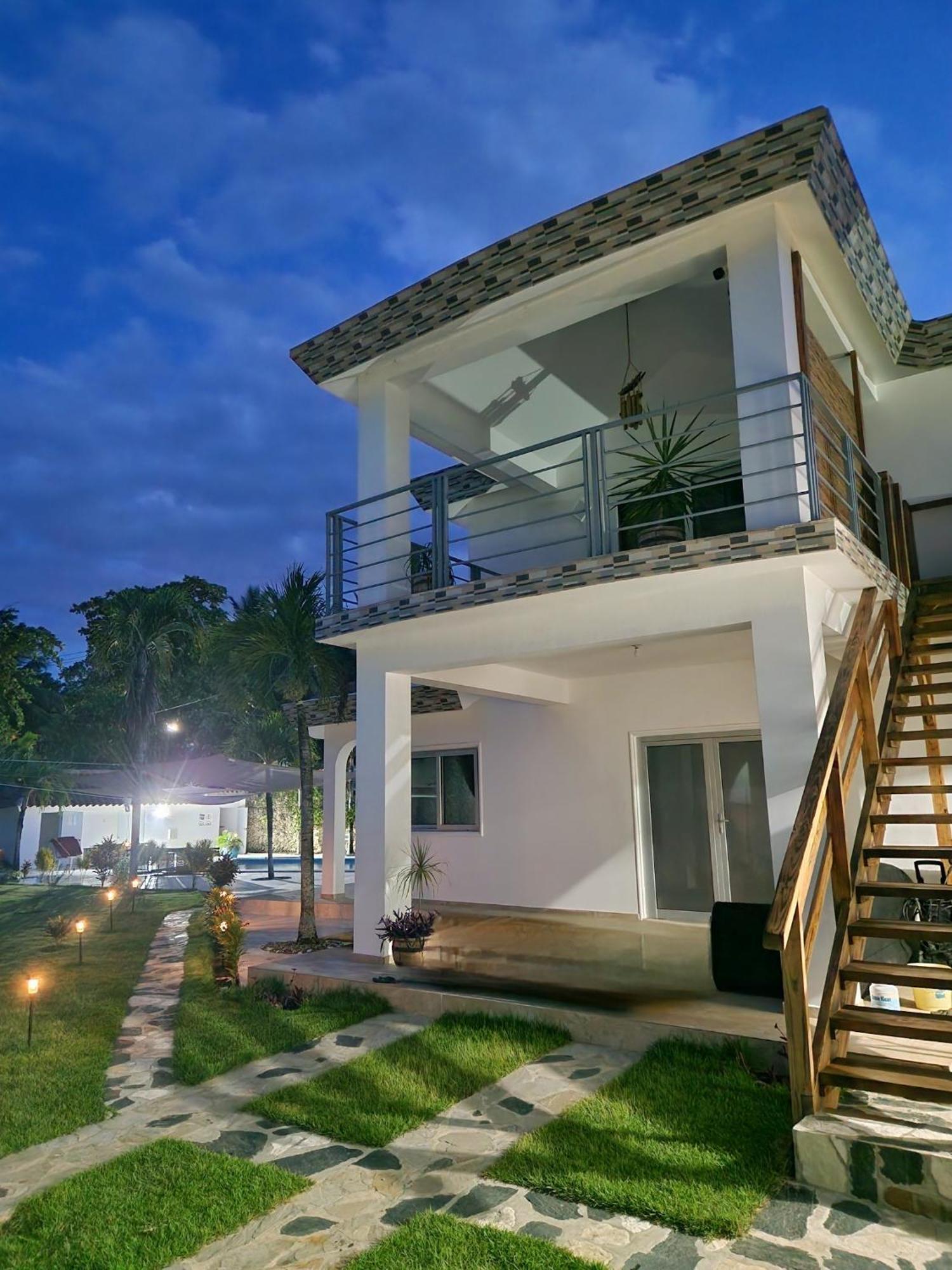 Casa Blanca - White House Lägenhet Cabarete Exteriör bild