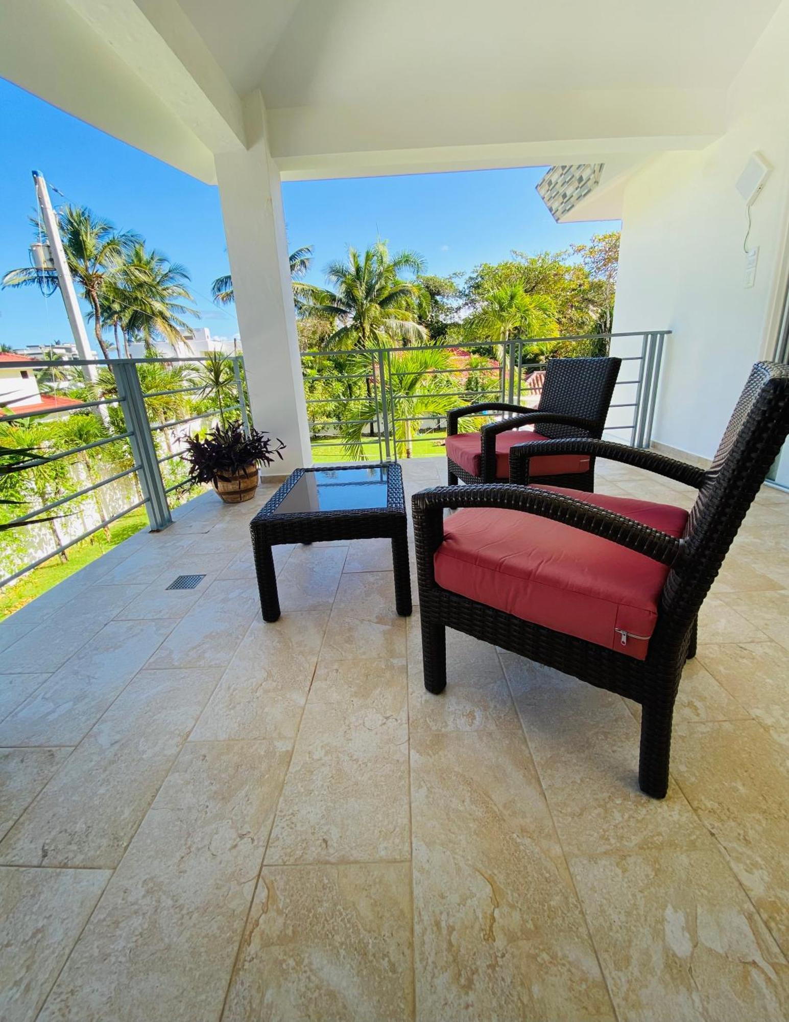 Casa Blanca - White House Lägenhet Cabarete Exteriör bild